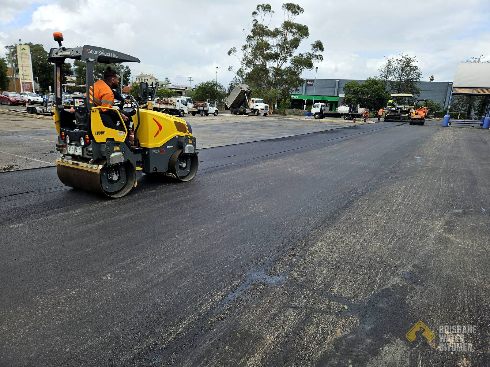 Commercial Car Park Resurfacing, Brisbane Water Bitumen project photo