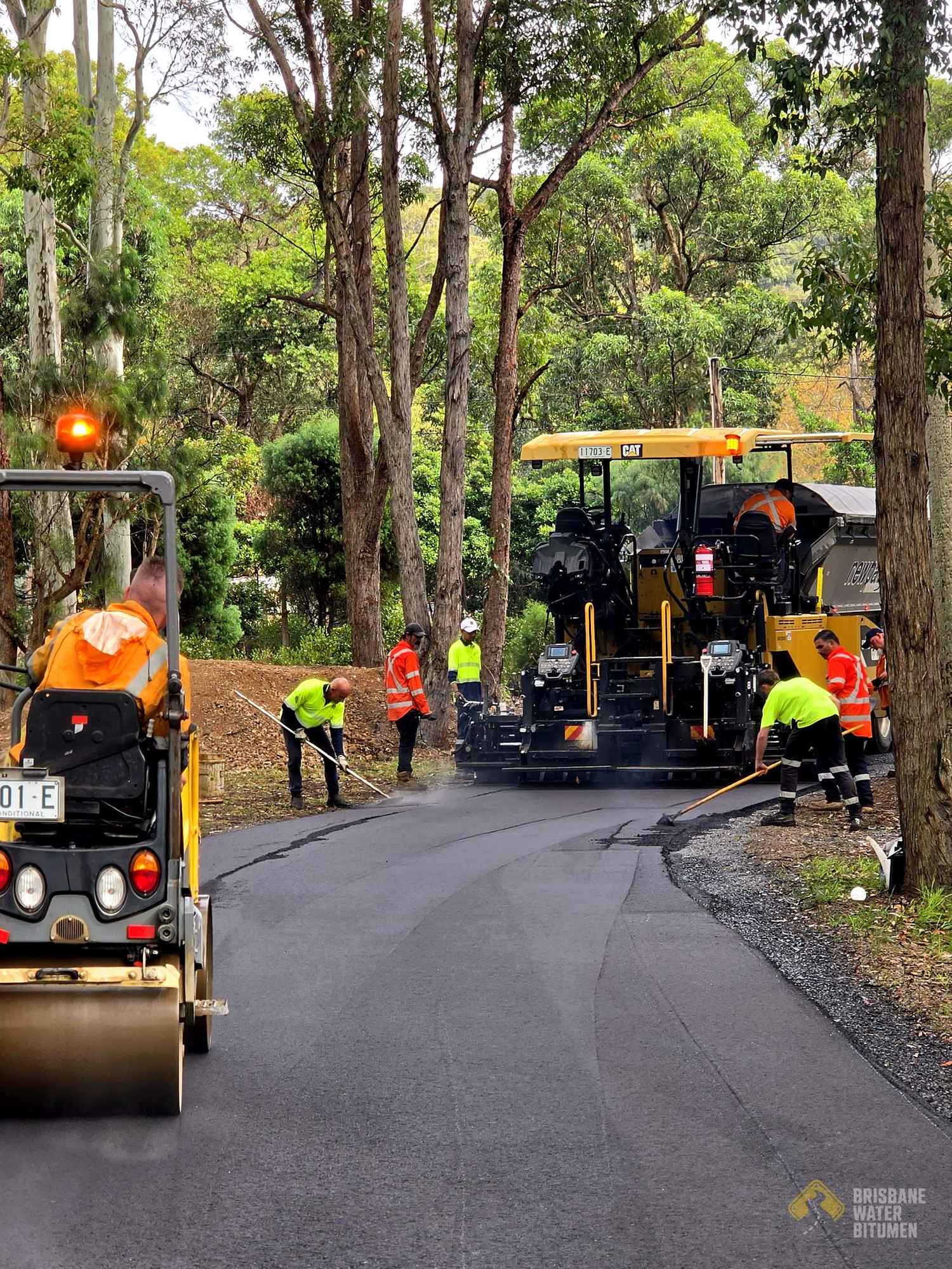 Subdivision Road Construction & Sealing, Brisbane Water Bitumen project photo